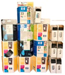 GENUINE HEWLETT PACKARD HP 17/23/41 HP INK CARTRIDGE JOBLOT x 17