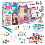 CRAZE BFF Mega Box – BFF Kit de bracelets d'amitié à faire soi-même avec perles et bijoux pour enfants