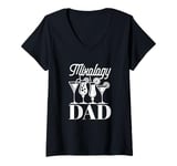 Womens Mixology Dad - For the Craft Cocktail Enthusiast V-Neck T-Shirt