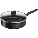 Tefal Start Easy -stekpanna + lock, 24 cm