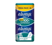 Always Ultra Sanitary Towels Normal Plus with Wings 26 Pads x 1