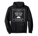 Witness the 2025 Trump Inauguration 47th President Pullover Hoodie