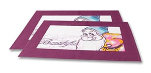 Disney tws63/07ma 7 Nains 2, American timide Design Nappe, 55 x 35 cm