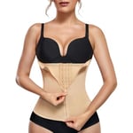 KUMAYES Gaine Amincissante Ventre Plat Femme Corset Minceur Serre Taille Body Sculptant Femme Gainant Ceinture Amincissante (Couleur, XXXL)