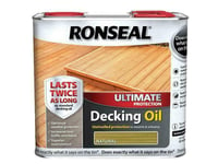 Ronseal Ultimate Decking Oil Natural 2.5 Litre RSLUDON25L