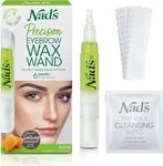 Nad's Facial Wax Wand Eyebrow Shaper, Eyebrow Kit, Face Wax, Hypoallergenic, Pen