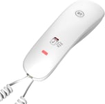 BT Duet 210 Corded Landline House Phone, 10 Number Memory, LED Call Indicator,