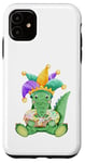 iPhone 11 Mardi Gras Baby Alligator King Cake Jester Beads Purple Case