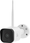 Smart Home Caméra de sécurité IP Intelligente - Outdoor IP65-2MP 1080p - ONVIF/RTSP - WiFi - App - Antenne Longue portée - Blanc