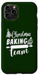 Coque pour iPhone 11 Pro Pâtisserie de Noël Cookies Team Candy Canes Fun Festive Baker