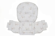 Pacienjo Coussin Chaise Haute Bebe, Housse Chaise Haute Bebe Confort en  Cuir PU, Coussin épais Doux et Confortable adapté à la Plupart des chaises  Hautes, Salle à Manger pour bébé : 