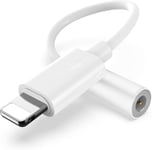 For iPhone 7/8/X/XS/XR/11/12/PRO 8 Pin to 3.5mm Headphone AUX Jack Adapter Cord