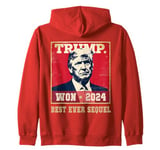 Funny TRUMP Vance WON BEST EVER SEQUEL The Return Comeback Zip Hoodie