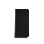 Hama Coque pour iPhone 16 Pro Max Eco Premium [Housse de Protection avec Rangement Carte] [Etui à Rabat] [Housse Cuir Synthétique] [Etui en matériaux recyclés] - Noir