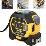 Convenient Laser Tape Measure for Area, Volume, and Hypotenuse Yellow LVE UK