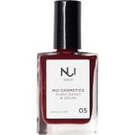 NUI Cosmetics Smink Naglar Plant-based & Vegan Nailcolor 05 Dark Red 14 ml (15.929,00 kr / 1 l)