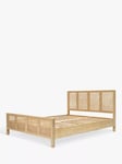 Nkuku Saharsa Cane & Mango Wood Bed Frame, King Size, Natural