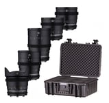 Samyang VDSLR Mark II 5 Lens Kit for Canon RF - 14mm/24mm/35mm/50mm/85mm