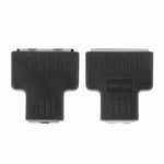 Cable Extender Splitter 2PCs Ethernet Cable Adapter For Set-top Boxes TV PC