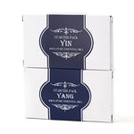 Mystic Moments | Yin and Yang Essential Oil Gift Starter Pack Twin Pack | Eucalyptus, Geranium, Lavender, Cypress, Ylang Ylang, Cinnamon Leaf, Frankincense, Rosemary, Oregano, Palmarosa