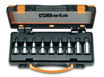 Beta 920TX/C9 - Jeu de 9 douilles tournevis pour vis Torx® (art. 920TX) en coffret