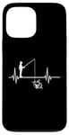 iPhone 13 Pro Max Funny fishing heartbeat fisherman angler Petri Heil Case