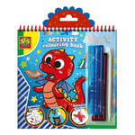 Children's Activity Colouring Book Metallic 3-in-1 Set