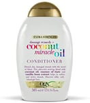 UK OGX Coconut Miracle Oil Conditioner For Damaged Hair Extra Strength 385 Ml U