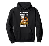 Funny School Cafeteria Worker Crew and Lunch Lady Quote Pullover Hoodie