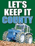 Small (150 x 200mm) Metal Sign - Tractor - Lets Keep It In The Country