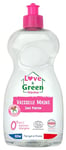 Love & Green Home Liquide Vaisselle mains écologique certifié Dermatest et Ecodétergent par Ecocert. Sans parfum - Compatible bébé - Fabriqué en France - 500ml