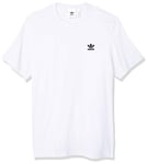 adidas Men ESSENTIAL TEE T-shirt - White, Medium