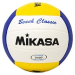 Mikasa VX20 Beach Classic Ball VX20 Ballon de Volleyball Unisexe, Blanc, 5 EU