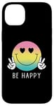 Coque pour iPhone 14 Plus Chemise Be Happy Heart Eyes Smile Face Peace Happy Face Love