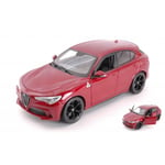 [FR] Burago ALFA ROMEO STELVIO RED 1:24 - BU21086R