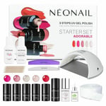 NeoNail Smart Set Premium Nailstudio Starter 5x Colour UV vernis à ongles boî...