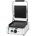 Vertes - Gril de Contact, Plaque de Cuisson en Fonte Plate, 1800W Gastronomie Multigrill pour Panini, Galettes, Viande, Légumes, Sandwich, Boîtier en