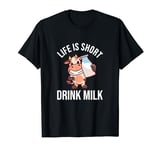 Milk Farm Farming Dairy Cow Farmer - Milk T-Shirt