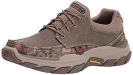 Skechers Homme Respecté-Loleto MOC Toe Bungee Lace Slip on, Camouflage, 40 EU