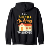 Funny Architect Job Real Estate House Flipper House Building Zip Hoodie