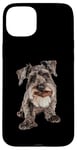 iPhone 15 Plus Miniature Schnauzer Chocolate Case