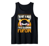 Housekeeping Cleaning Lady I'm A Cleaning Ninja Housekeeper Tank Top