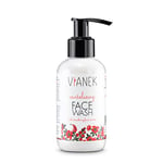 VIANEK Gel nettoyant revitalisant pour le visage - Avec acide amande - Pour peaux sensibles - Cosmétique naturel végétalien - Pour homme et femme - Taille : 150 ml.