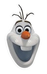 Star Cutouts stsm170 – Olaf – -Disney Frozen Adult Mask