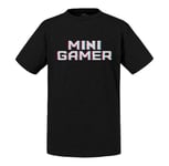 T-Shirt Enfant Mini Gamer Retro Gaming Jeux Vidéo Arcade