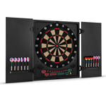 Dart Games electronic board set fun indoor outdoor home pub cafe bar black look