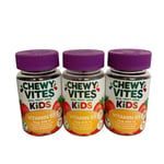 Chewy Vites Kids Vitamin D3 Gummy Vitamins Essential Nutrients 30 x 3