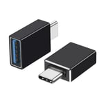 Erittäin nopea sovitin USB C - USB 3.0 Black