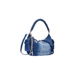 Desigual, BAG_HALF LOGO Femme, bleu