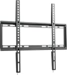 Support TV Mural 32-75 Pouces Support TV Mounting Suspension TV . 35kg . Norme VESA 400x400 Noir y Compris Accessoires de Montage